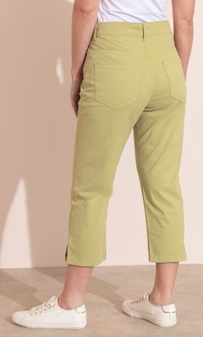 Cropped Slim Leg Jeans