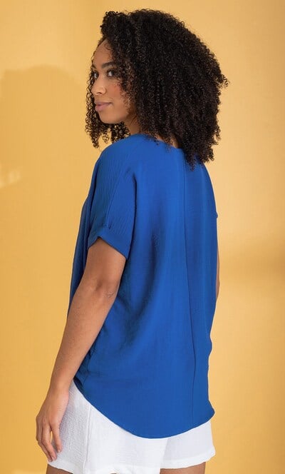 Twisted Hem Top