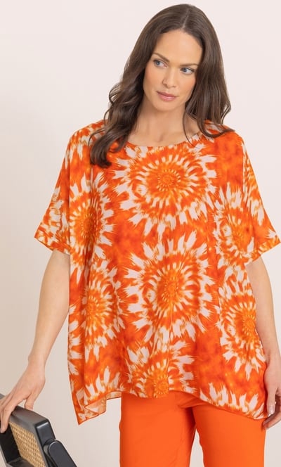 Tie Dye Kimono Top