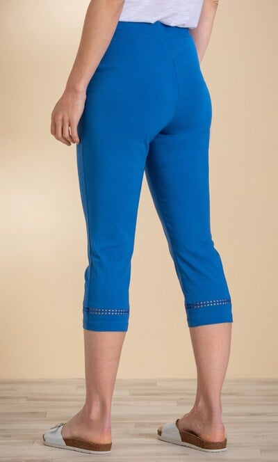 Lace Trim Pedal Pushers