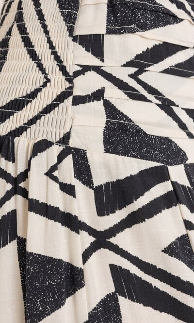 Printed Wide Leg Palazzo Trousers