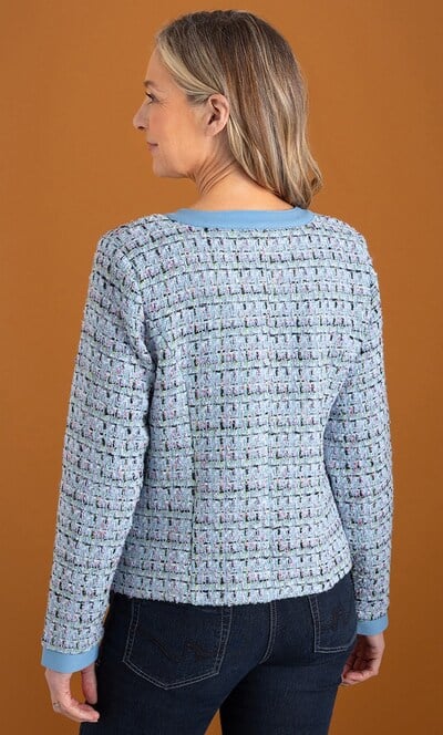 Anna Rose Shimmer Boucle Jacket