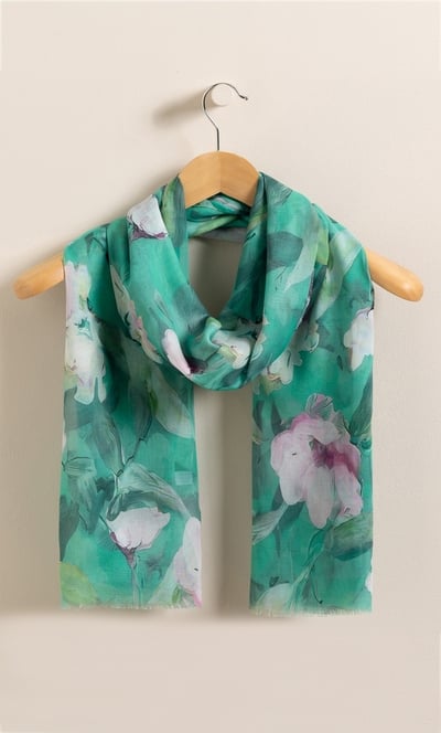 Garden Print Scarf