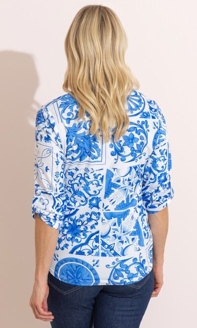 Anna Rose Floral Print Top