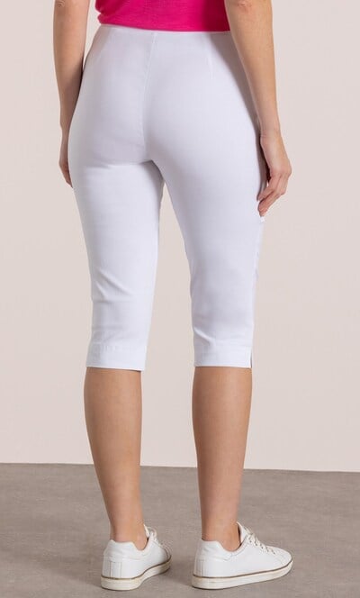 Pull On Cropped Trousers