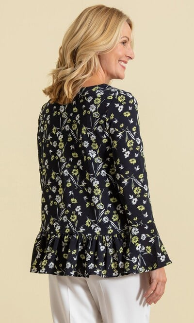 Anna Rose Floral Print Top