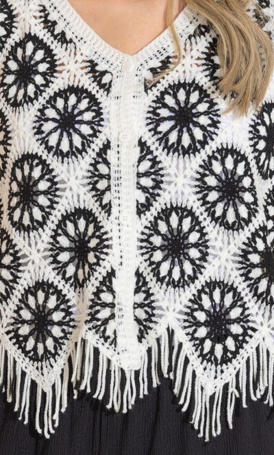 Crochet Button Up Waistcoat