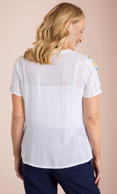 Anna Rose Embroidered Blouse
