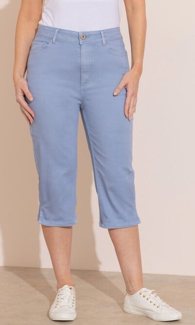 Cropped Stretch Jeans
