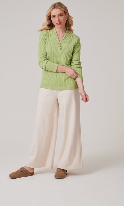 Brushed Rib Knit Top
