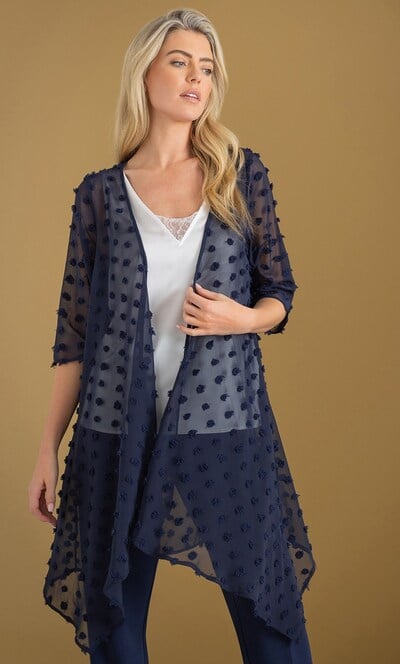 Dobby Dip Hem Cover Up