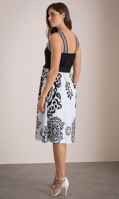 Printed Cotton Dress