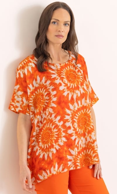 Tie Dye Kimono Top