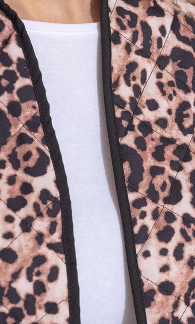 Printed Quilted Jacket