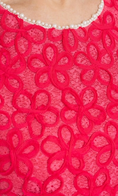 Anna Rose Embellished Lace Shift Dress