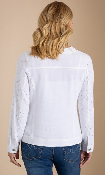 Anna Rose Embellished Lightweight Jacket