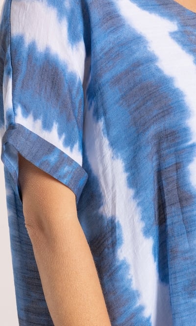 Tie Dye Layered Top