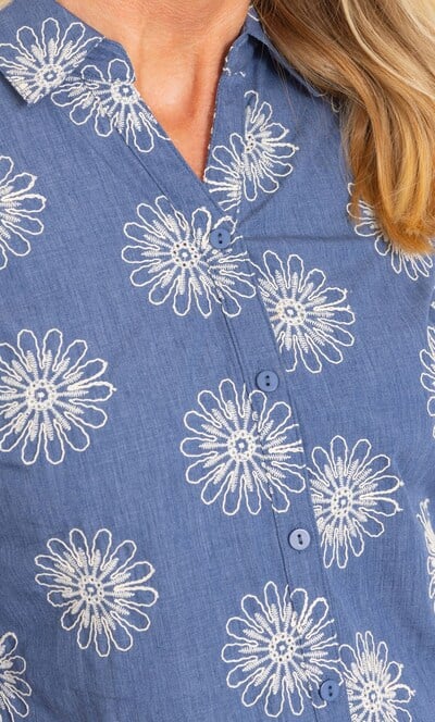 Anna Rose Embroidered Shirt