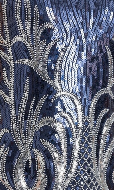 Embellished Mesh Sleeveless Top
