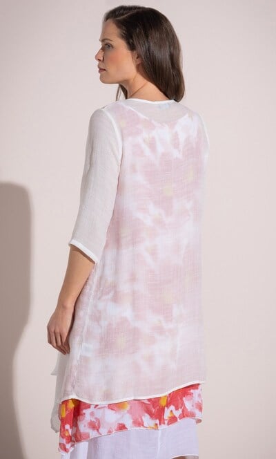 Longline Lightweight Waterfall Cover Up