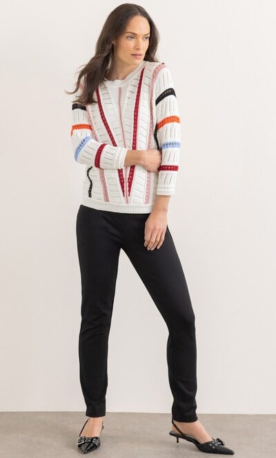 Striped Knitted Jumper