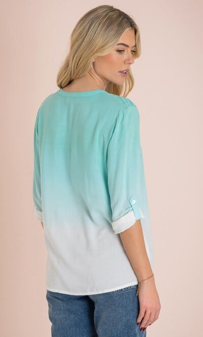 Embellished Dip Dye Shirt