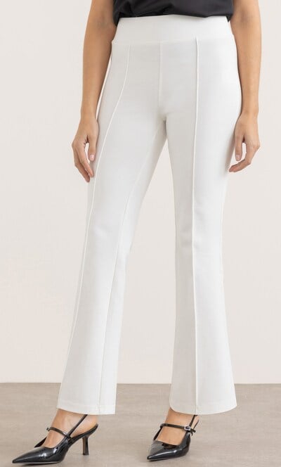 Ponte Kick Flare Pull On Trousers