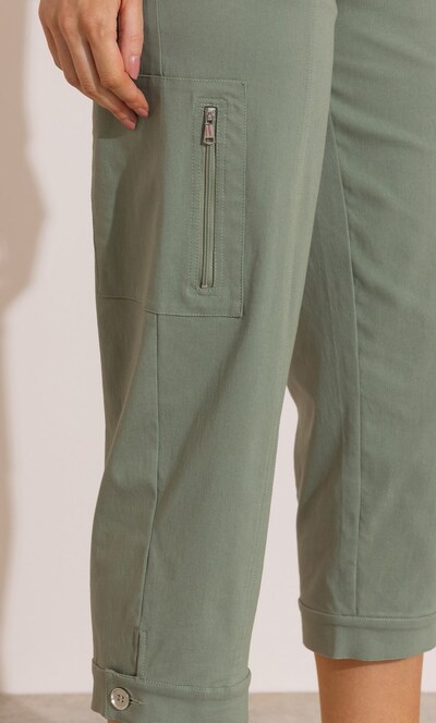 Cropped Cargo Trousers