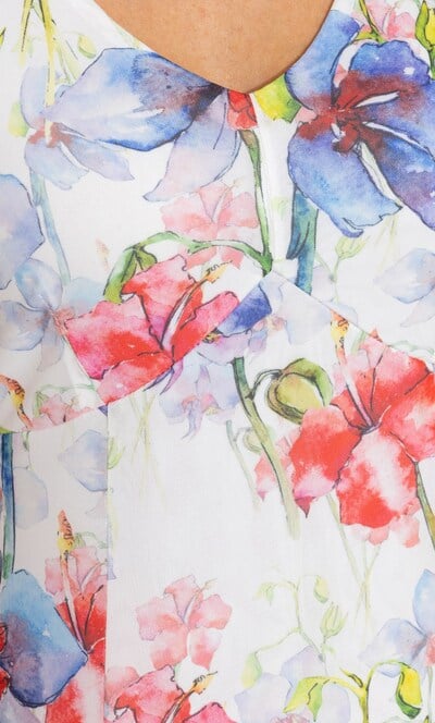 Floral Printed Midi Dress