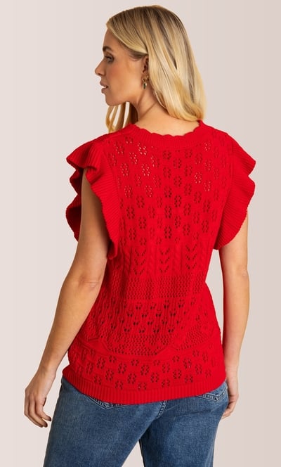 Knitted Cotton Tank Top