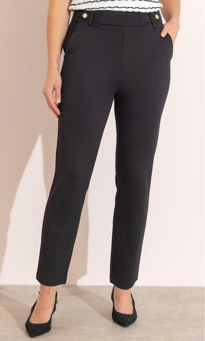 Anna Rose Ponte Slim Leg Trouser 25 Inch Leg
