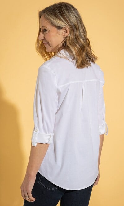 Anna Rose Bouquet Print Shirt