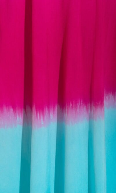 Strappy Dip Dye Maxi Dress