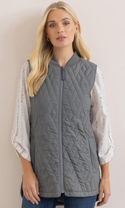 Lightweight Quilted Gilet
