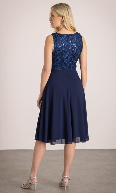 Embellished Sleeveless Dress