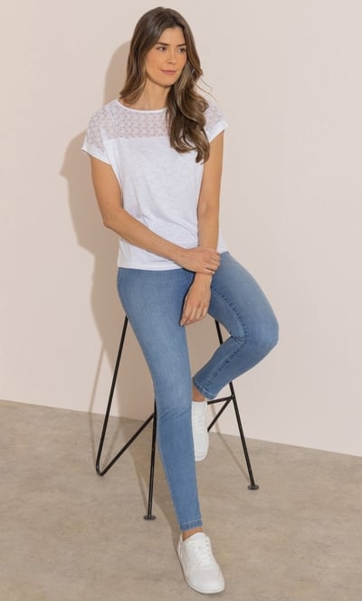 Full Length Pull On Jeggings