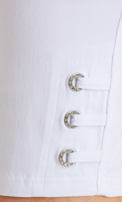 Anna Rose Embellished Eyelet Shorts