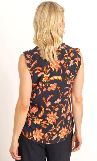 Floral print Sleeveless Top