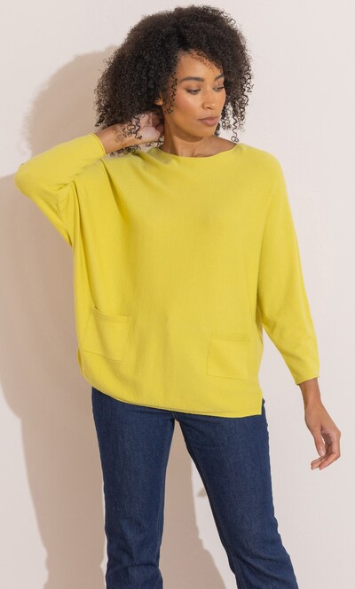 Batwing Knitted Jumper