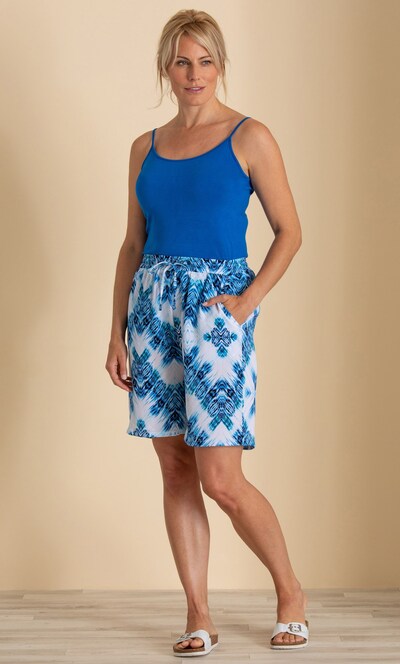 Printed Pull On Shorts