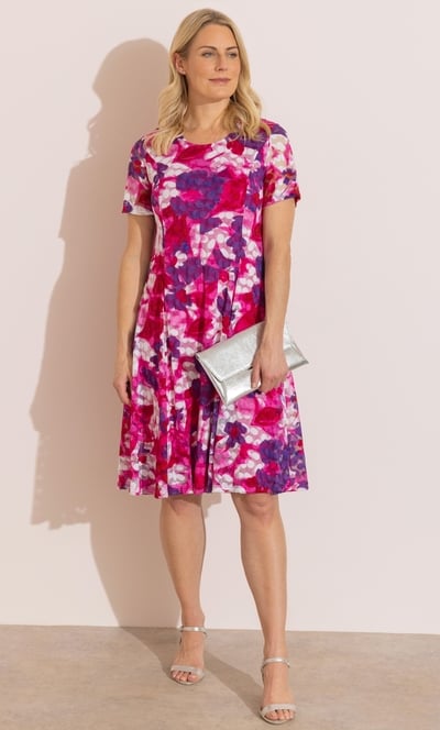 Anna Rose Floral Lace Midi Dress