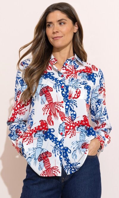 Lobster Printed Blouse