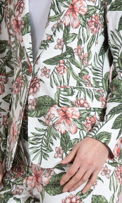 Botanical Fitted Jacket