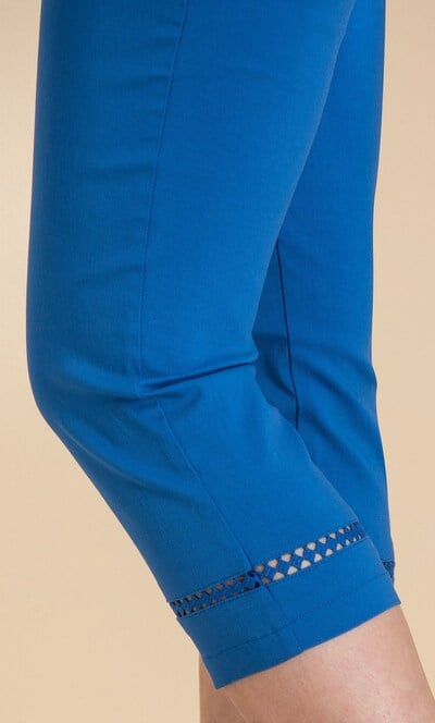 Lace Trim Pedal Pushers