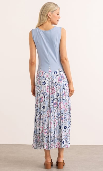 Printed Parachute Dress