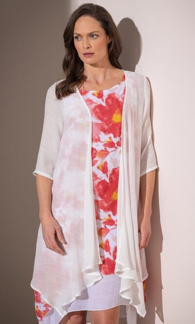 Longline Lightweight Waterfall Cover Up