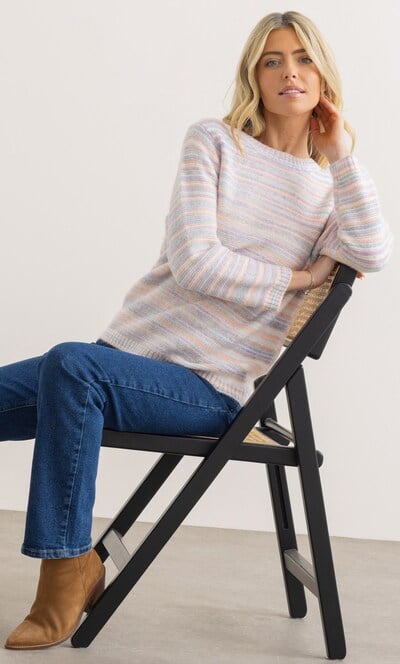 Stripe Knit Jumper