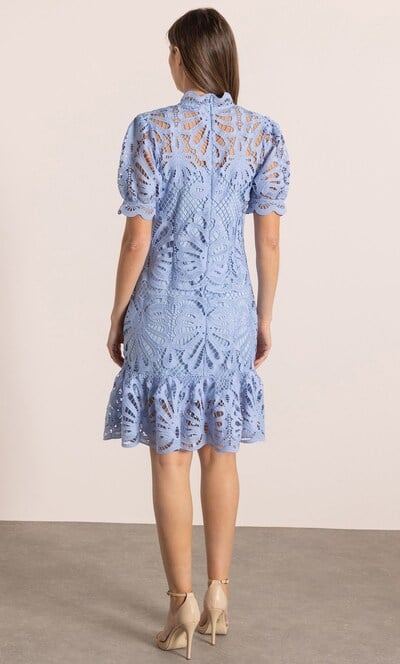 High Neck Lace Dress