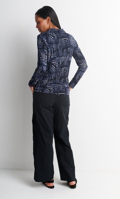 Anna Rose Spot Printed Blouse