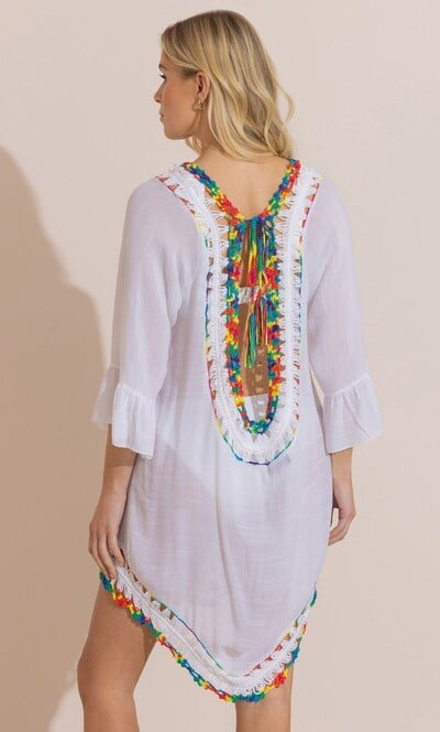 Crochet Detail Cover-Up